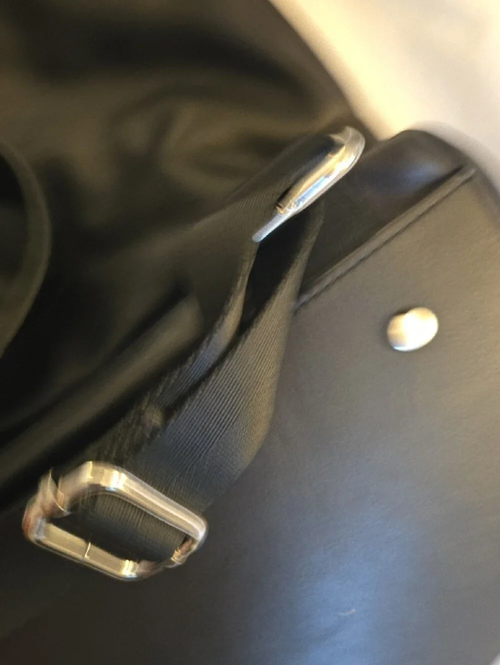 Zara Black Tag Soft Leather Men's Backpack with Front Flap
